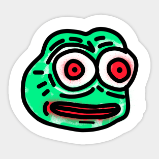 Weird Pepe Sticker